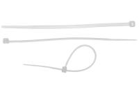 Хомут нейлоновый  3,6х250мм  50шт белый Зубр