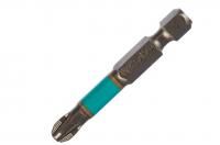 Бита торсионная PZ3х50мм 1шт с насечкой Whirlpower