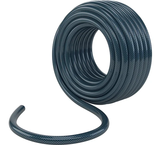 Шланг поливочный 1/2 3-слойный 19bar 30м ПВХ урожайный Сибртех