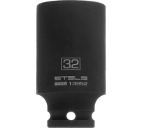 Головка ударная шестигранная удлиненная 32х1/2 Stels