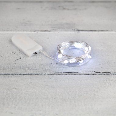 Гирлянда Роса  2м прозрачный ПВХ/белый свет крупные капли IP20 Neon-Light