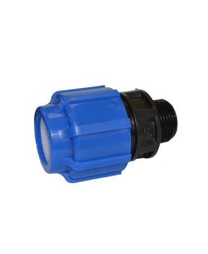 ПНД Муфта разборная 32х3/4 НР переходная КЕ-32 STR