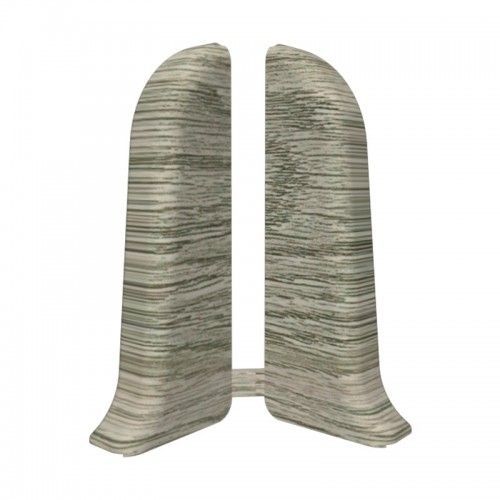 Плинтус Идеал 3Д 55 Классик 210 заглушка дуб пепельный 