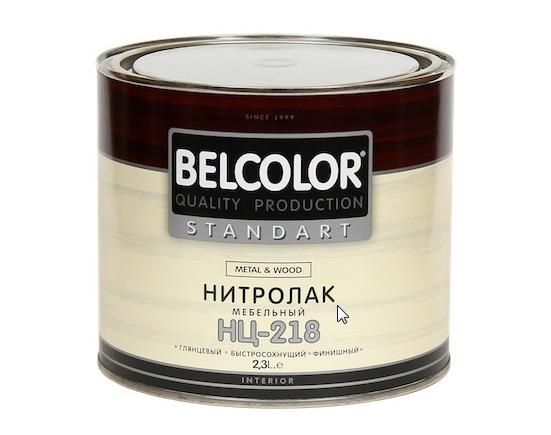 Лак мебельный НЦ-218 1,7кг глянцевый Belcolor