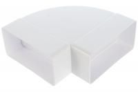 Колено вентиляционное прямоугольное 60х120 горизонтальное ERA***