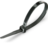 Хомут нейлоновый  2,5х100мм 100шт черный