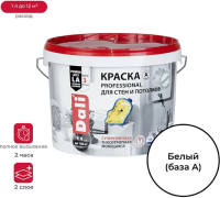Краска Dali Professional 3 интерьерная акриловая  9.0л база А 