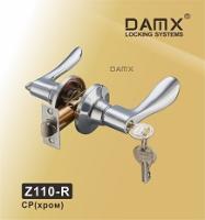 Защелка ручка ключ/фиксатор хром Z110-R СР Damx