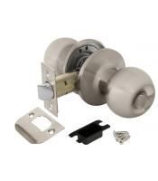 Защелка круглая фиксатор Z1-A никель SN Damx