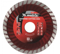 Диск алмазный ж/б 115х22,2х2,5мм турбо Matrix