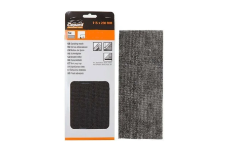Сетка абразивная Р120 115х280мм  5шт Gepard