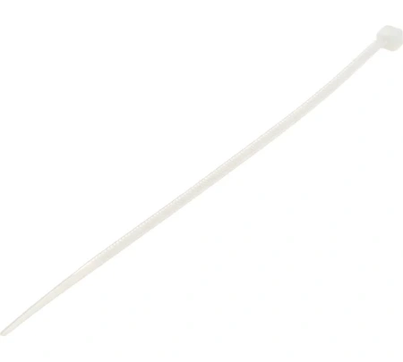 Хомут нейлоновый  2,5х100мм 100шт белый
