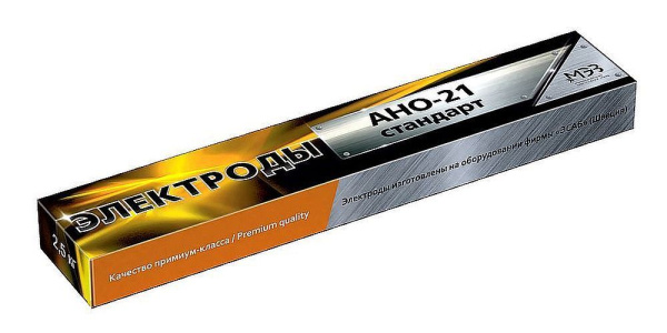 Электроды АНО-21 3мм 2,5кг Стандарт МЭЗ