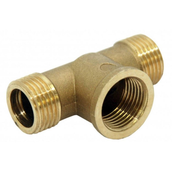 Тройник латунь 20Нх20Вх20Н