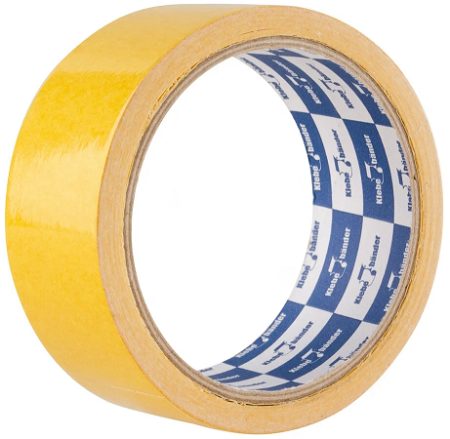 Лента двусторонняя п/п 38ммх10м Klebebander