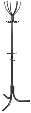 Вешалка напольная 6 крючков ВК6/Ч черный Nika
