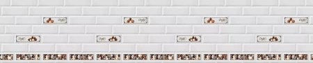 Фартук кухонный 3000х600х1,5мм Керамика Choco