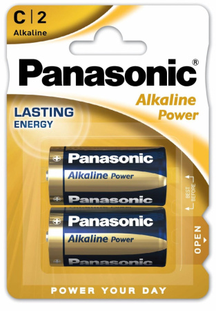 Батарейка LR14 Alkaline щелочная  Panasonic---