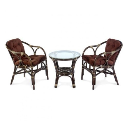 Мебель ротанговая Комплект кофейный Terrace Set 11/05 браун