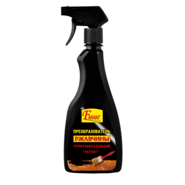 Преобразователь ржавчины  500мл латекс спрей  Farant (12)
