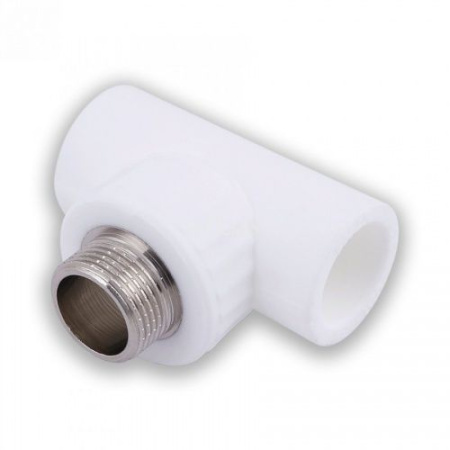 ППР Тройник комбиниров. 20х1/2 наружняя резьба Valfex