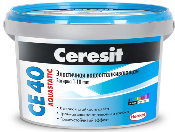 Затирка Ceresit СЕ40 сиена 2кг Henkel(12)