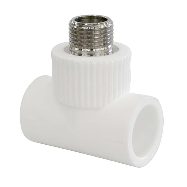 ППР Тройник комбиниров. 25х3/4 наружняя резьба Valfex